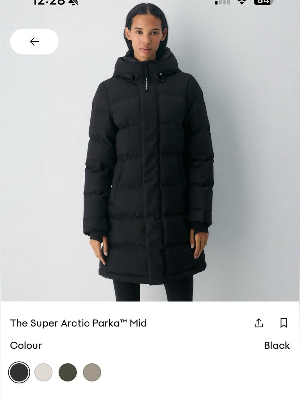 Tna The Super Arctic Waterproof Parka-Mid length Sz XS